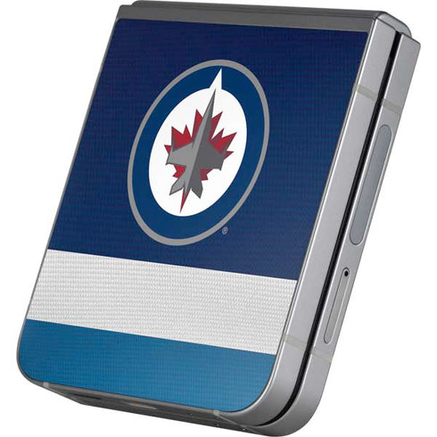 NHL Winnipeg Jets Alternate Jersey Galaxy Z Flip6 Skin