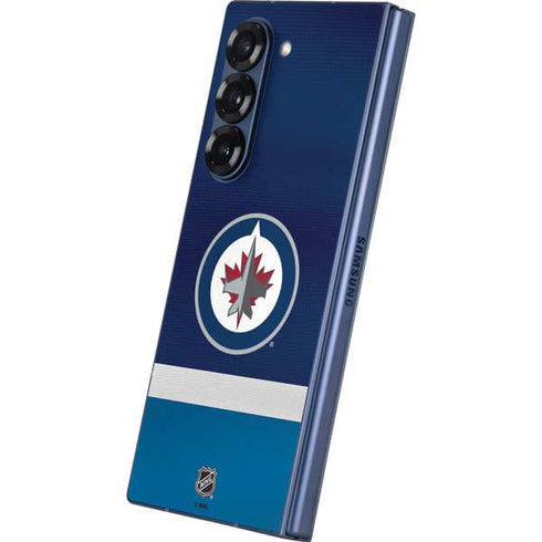 NHL Winnipeg Jets Alternate Jersey Galaxy Z Fold6 Skin