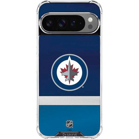 NHL Winnipeg Jets Alternate Jersey Google Pixel 10 Pro XL Clear Case
