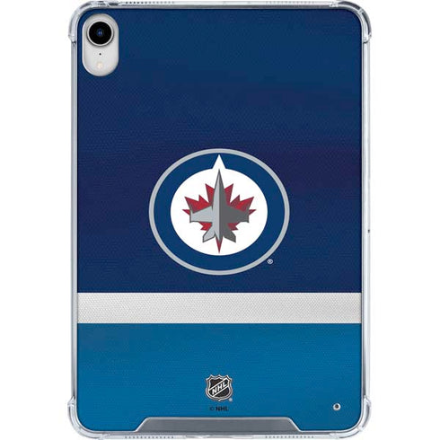 NHL Winnipeg Jets Alternate Jersey iPad 11th Gen (2025) Clear Case
