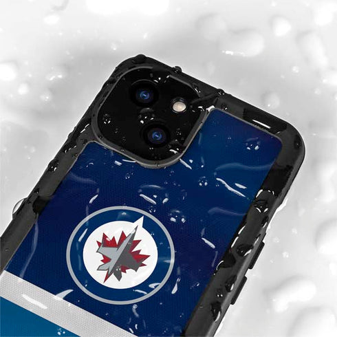 NHL Winnipeg Jets Alternate Jersey iPhone 15 Plus Waterproof Case