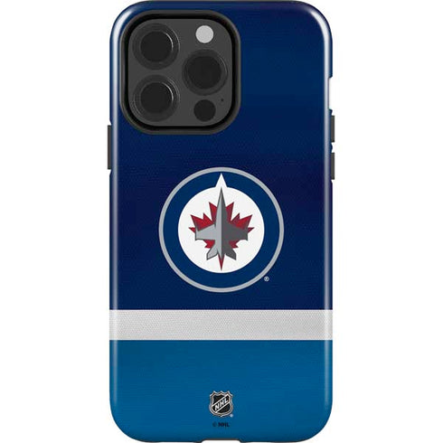 NHL Winnipeg Jets Alternate Jersey iPhone 15 Pro Impact Case