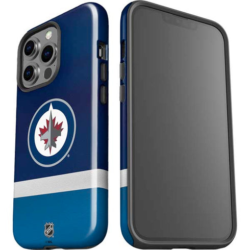 NHL Winnipeg Jets Alternate Jersey iPhone 15 Pro Impact Case