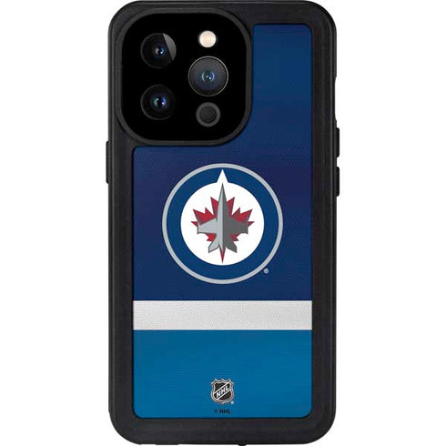 NHL Winnipeg Jets Alternate Jersey iPhone 15 Pro Waterproof Case