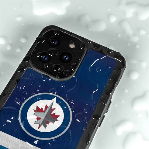 NHL Winnipeg Jets Alternate Jersey iPhone 15 Pro Waterproof Case