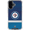 NHL Winnipeg Jets Alternate Jersey iPhone 16 Clear Case