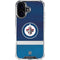 NHL Winnipeg Jets Alternate Jersey iPhone 16 Plus Clear Case