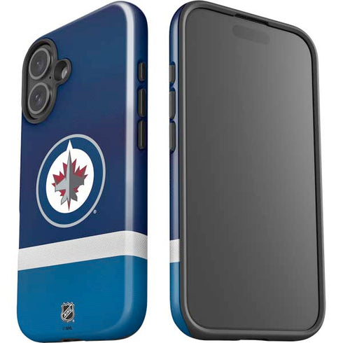 NHL Winnipeg Jets Alternate Jersey iPhone 16 Plus Impact Case