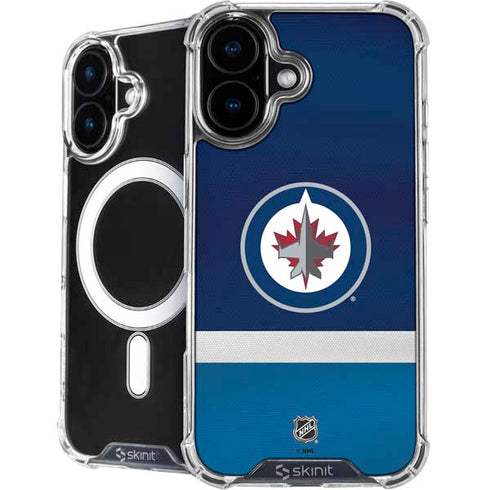 NHL Winnipeg Jets Alternate Jersey iPhone 16 Plus MagSafe Case