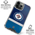 NHL Winnipeg Jets Alternate Jersey iPhone 16 Pro Max Clear Case