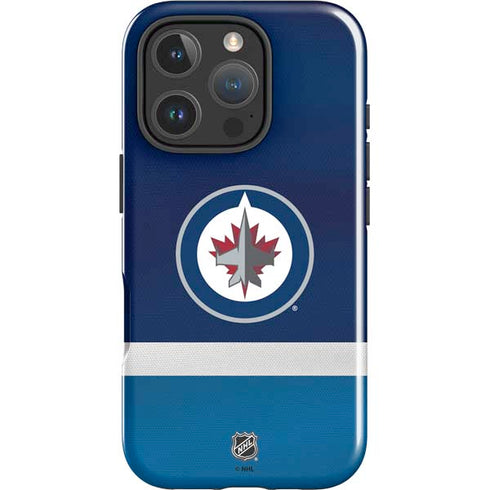NHL Winnipeg Jets Alternate Jersey iPhone 16 Pro Max Impact Case