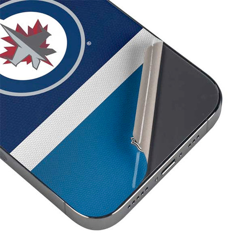 NHL Winnipeg Jets Alternate Jersey iPhone 16 Pro Skin