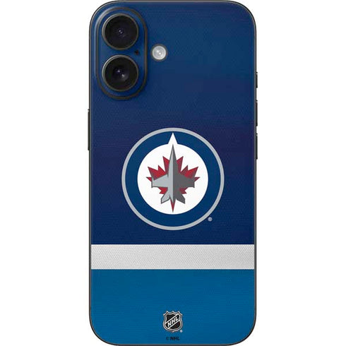 NHL Winnipeg Jets Alternate Jersey iPhone 16 Skin