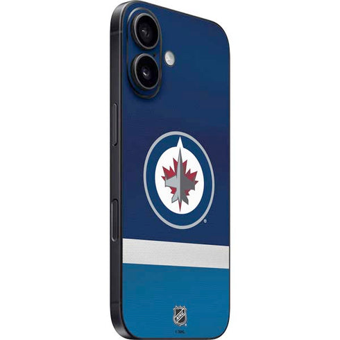 NHL Winnipeg Jets Alternate Jersey iPhone 16 Skin