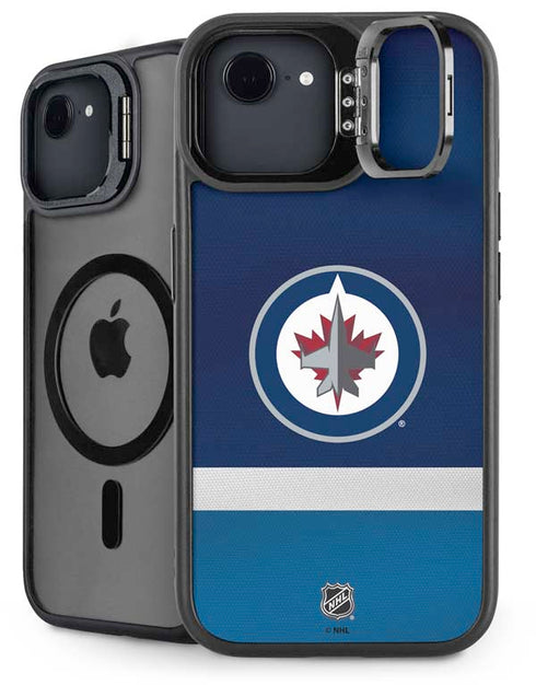 NHL Winnipeg Jets Alternate Jersey iPhone 16e Kickstand Case