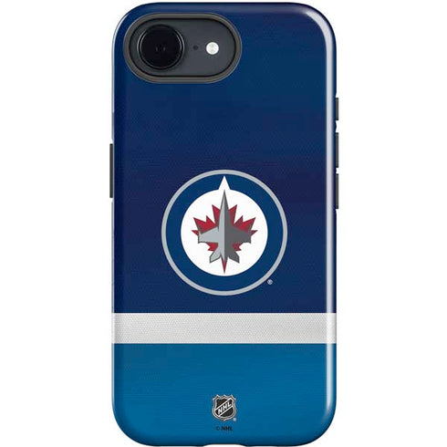 NHL Winnipeg Jets Alternate Jersey iPhone 16e Impact Case
