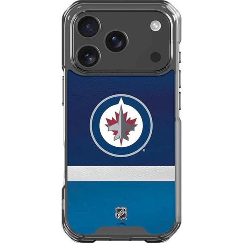 NHL Winnipeg Jets Alternate Jersey iPhone 18 Pro Clear Case