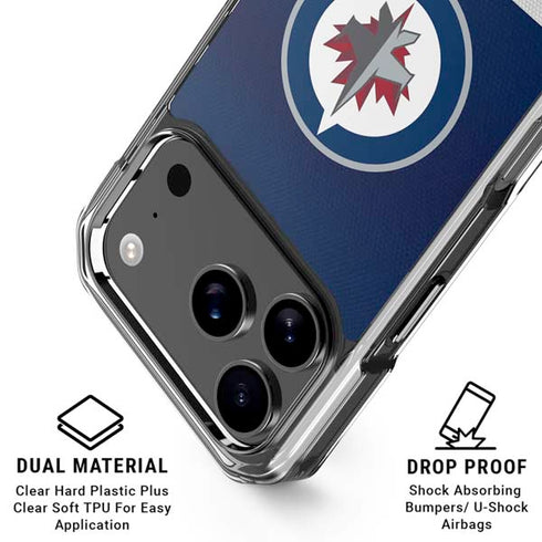 NHL Winnipeg Jets Alternate Jersey iPhone 18 Pro Clear Case