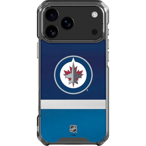 NHL Winnipeg Jets Alternate Jersey iPhone 18 Pro Max Clear Case