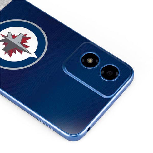 NHL Winnipeg Jets Alternate Jersey Moto G Play 4G (2024) Skin