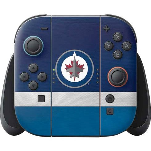 NHL Winnipeg Jets Alternate Jersey Nintendo Switch 2 (2025) Joy-Con Controller Skin