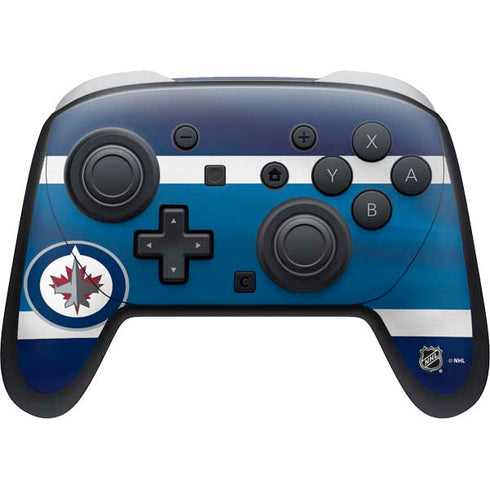 NHL Winnipeg Jets Alternate Jersey Nintendo Switch 2 (2025) Pro Controller Skin