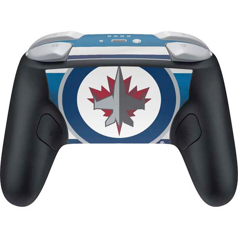 NHL Winnipeg Jets Alternate Jersey Nintendo Switch 2 (2025) Pro Controller Skin