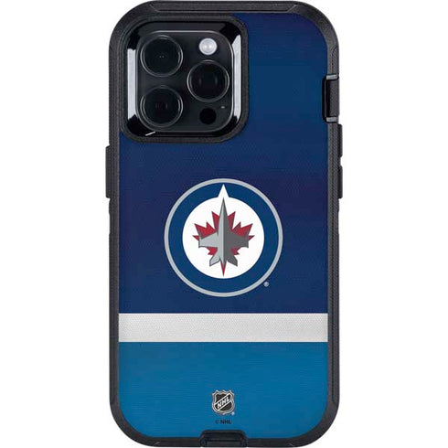 NHL Winnipeg Jets Alternate Jersey Otterbox Defender iPhone Skin