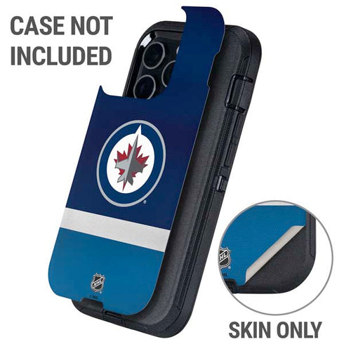 NHL Winnipeg Jets Alternate Jersey Otterbox Defender iPhone Skin