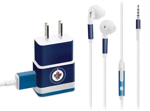 NHL Winnipeg Jets Alternate Jersey Phone Charger Skin