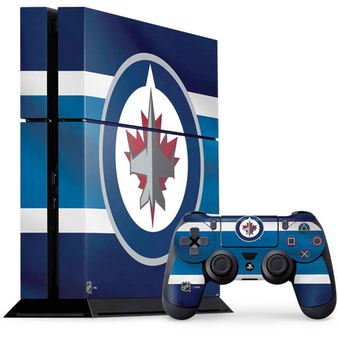 NHL Winnipeg Jets Alternate Jersey PlayStation PS4 Skins