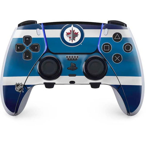 NHL Winnipeg Jets Alternate Jersey PS5 DualSense Edge Pro Controller Skin