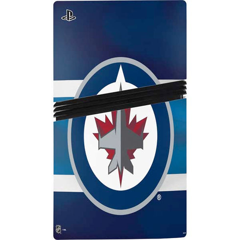 NHL Winnipeg Jets Alternate Jersey PS5 Pro Console Skin