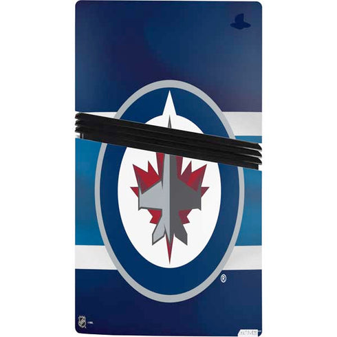 NHL Winnipeg Jets Alternate Jersey PS5 Pro Console Skin