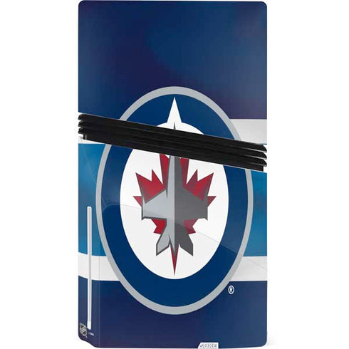 NHL Winnipeg Jets Alternate Jersey PS5 Pro Disk Console Skin