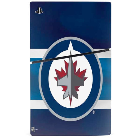 NHL Winnipeg Jets Alternate Jersey PS5 Slim Digital Edition Console Skin