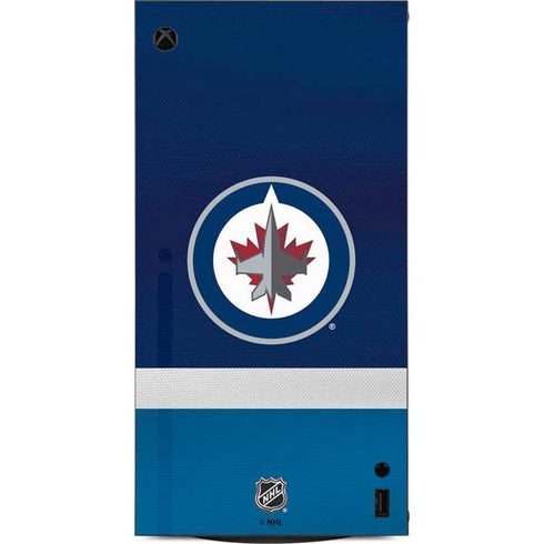 NHL Winnipeg Jets Alternate Jersey XBox Series X Digital Edition Console Skin