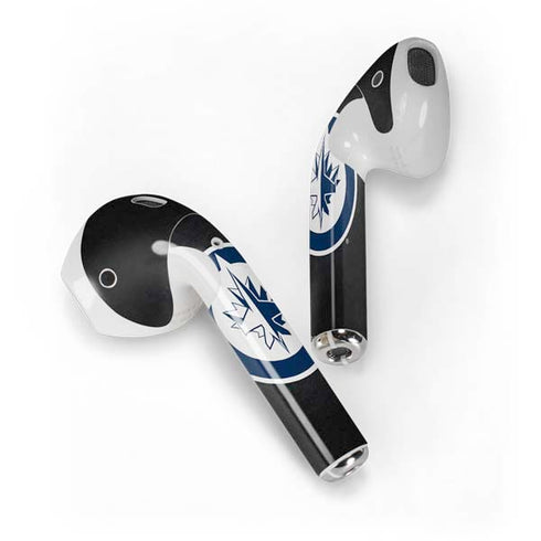 NHL Winnipeg Jets Black Background Apple AirPods Skin