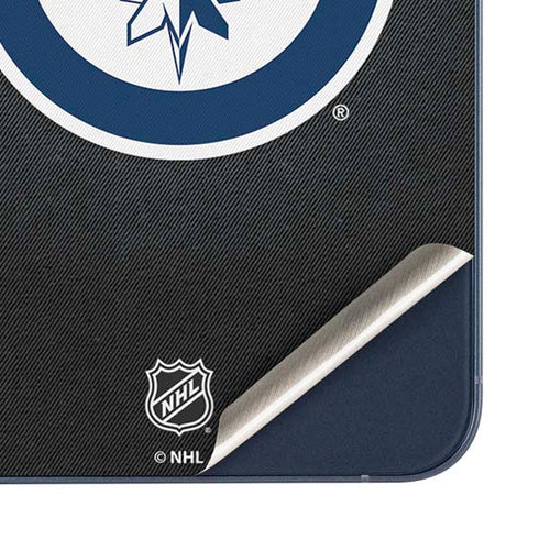 NHL Winnipeg Jets Black Background Galaxy A35 5G Skin