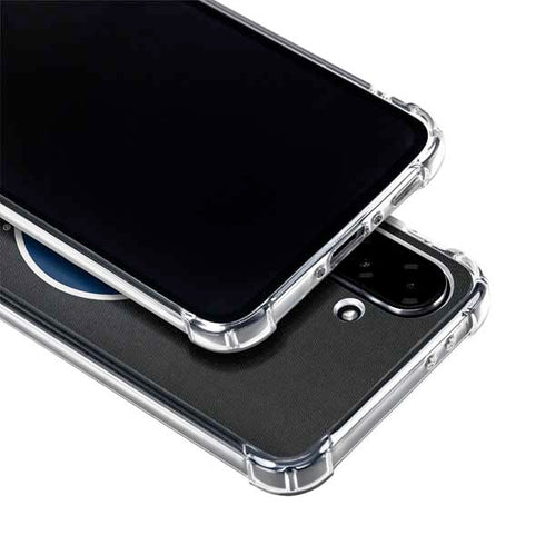 NHL Winnipeg Jets Black Background Galaxy A36 5G Clear Case