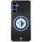 NHL Winnipeg Jets Black Background Galaxy A55 5G Clear Case