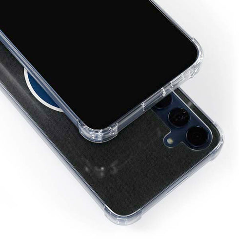 NHL Winnipeg Jets Black Background Galaxy A55 5G Clear Case