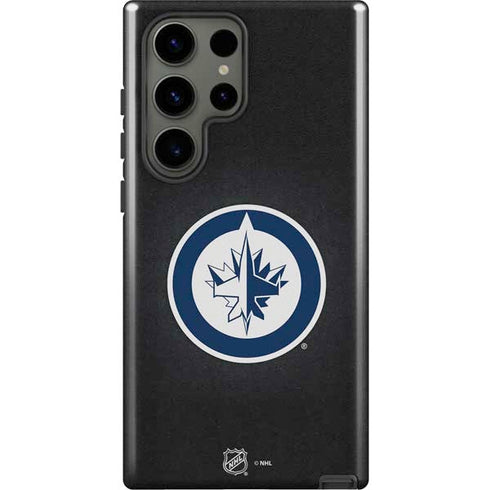 NHL Winnipeg Jets Black Background Galaxy S23 Ultra Pro Case
