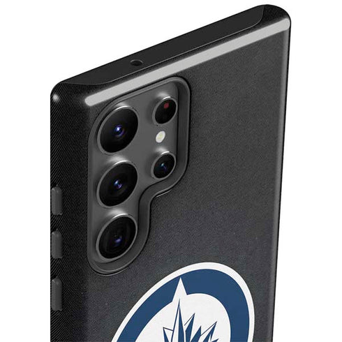 NHL Winnipeg Jets Black Background Galaxy S23 Ultra Pro Case