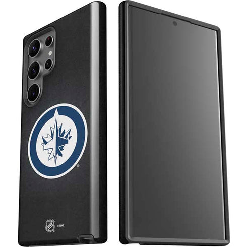NHL Winnipeg Jets Black Background Galaxy S23 Ultra Pro Case