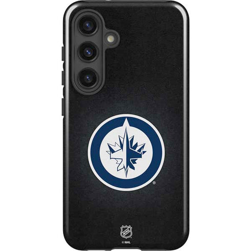 NHL Winnipeg Jets Black Background Galaxy S25 Plus Impact Case
