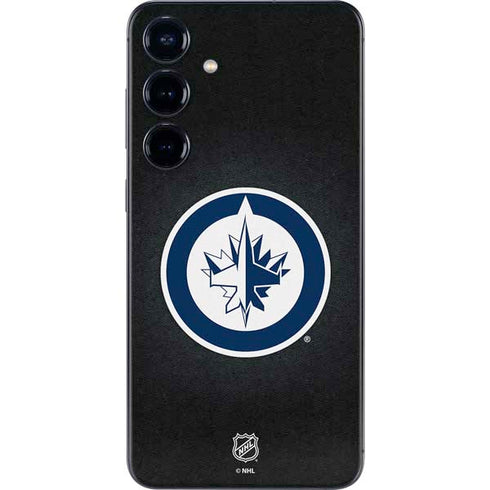 NHL Winnipeg Jets Black Background Galaxy S24 Plus Skin