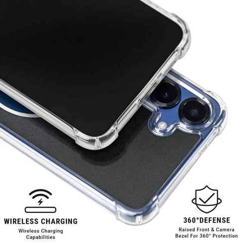 NHL Winnipeg Jets Black Background Galaxy S25 Plus Clear Case