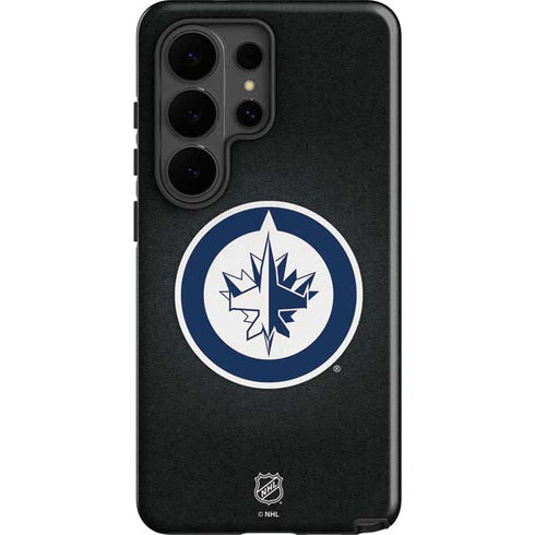 NHL Winnipeg Jets Black Background Galaxy S26 Ultra Impact Case