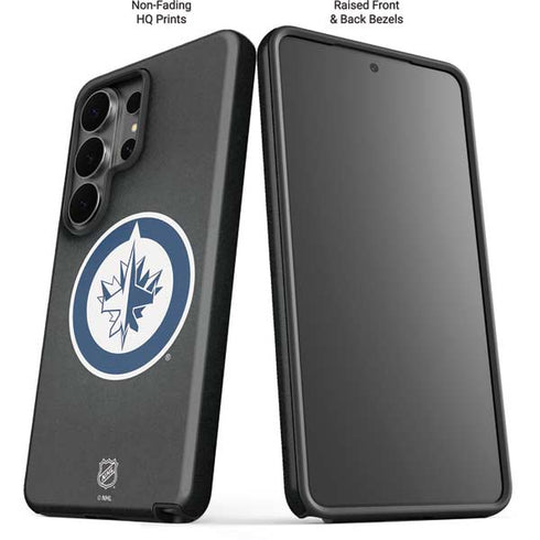 NHL Winnipeg Jets Black Background Galaxy S26 Ultra Impact Case